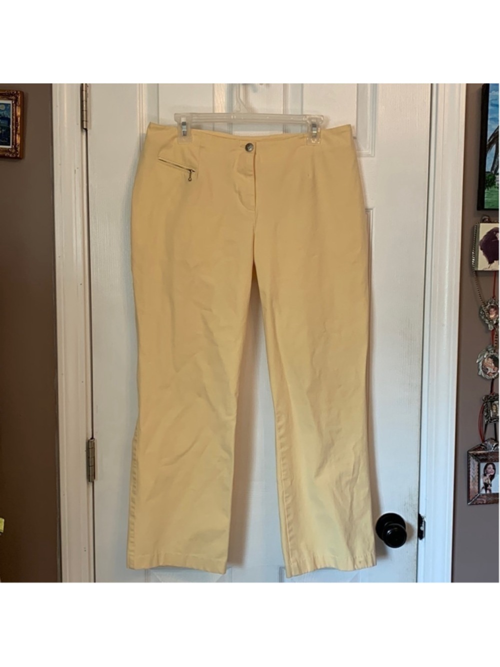 Vanilia butter yellow pants eur 44